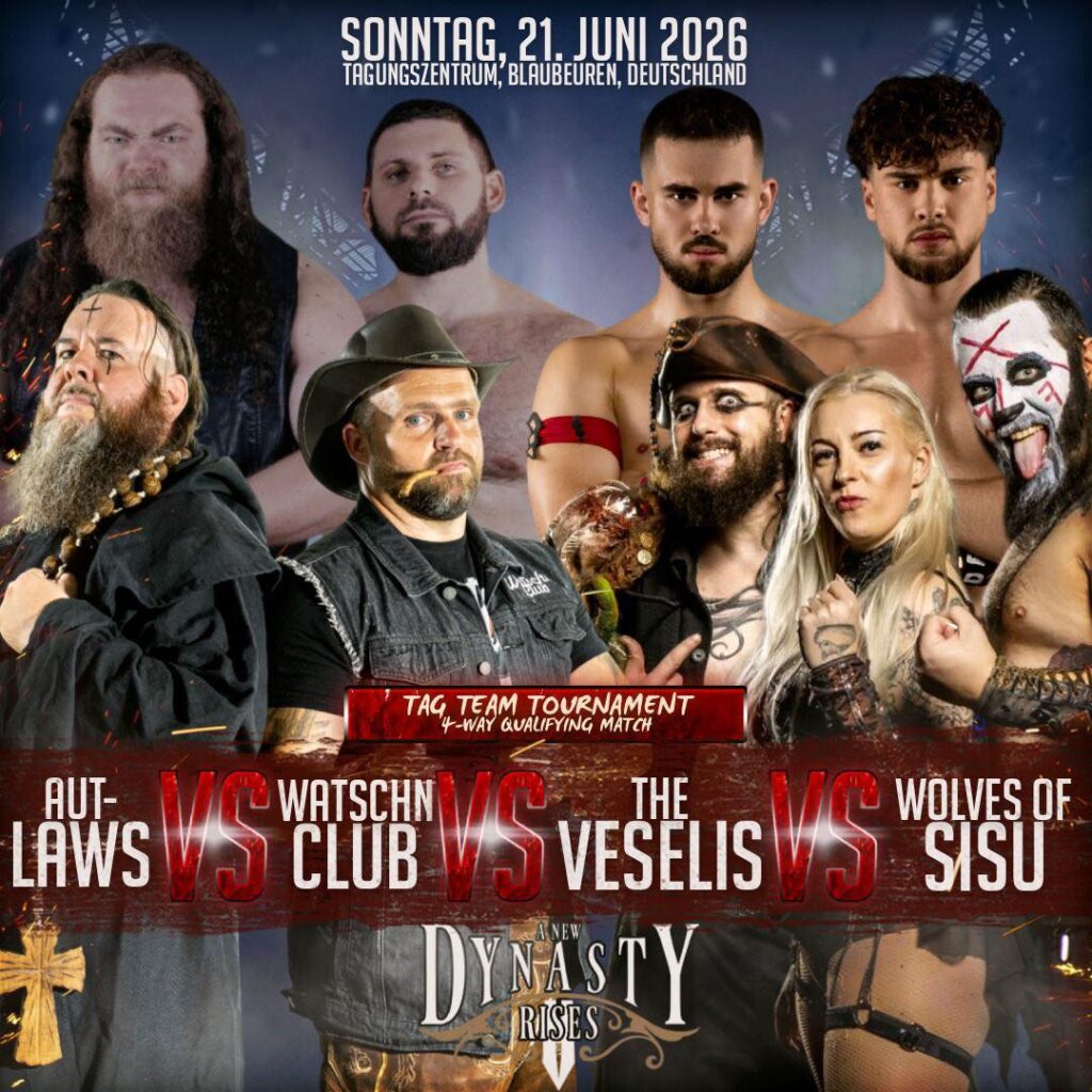 Tag Team Tournament – 4 Way Qualifying Match